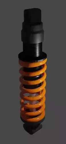 motorbike or car suspension shock