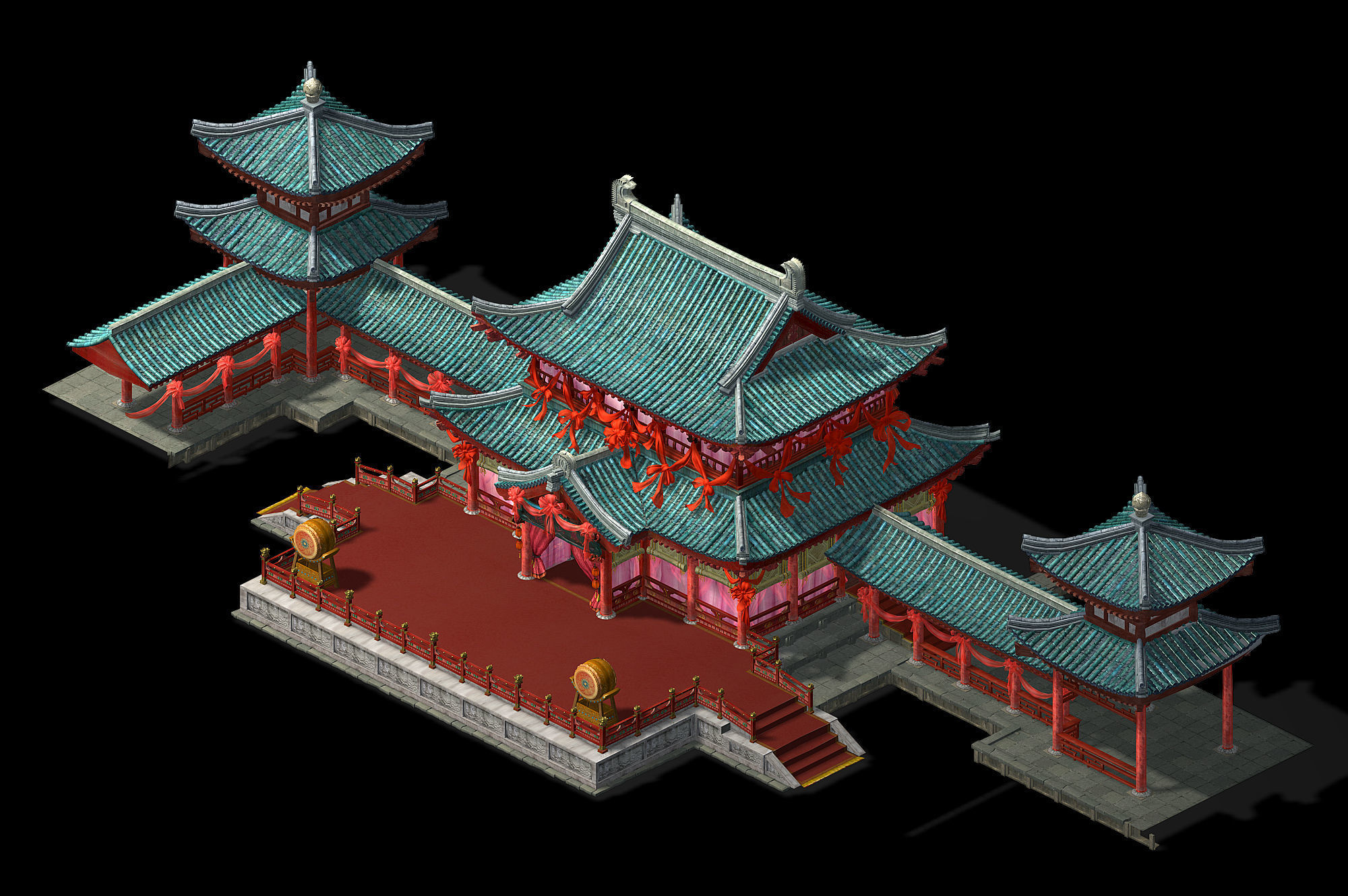 Song dynasty-Dongshi-Xilou 3D model_1