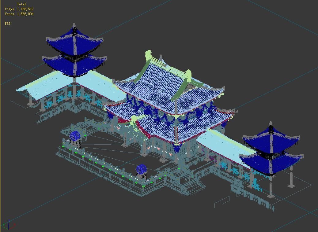 Song dynasty-Dongshi-Xilou 3D model_3