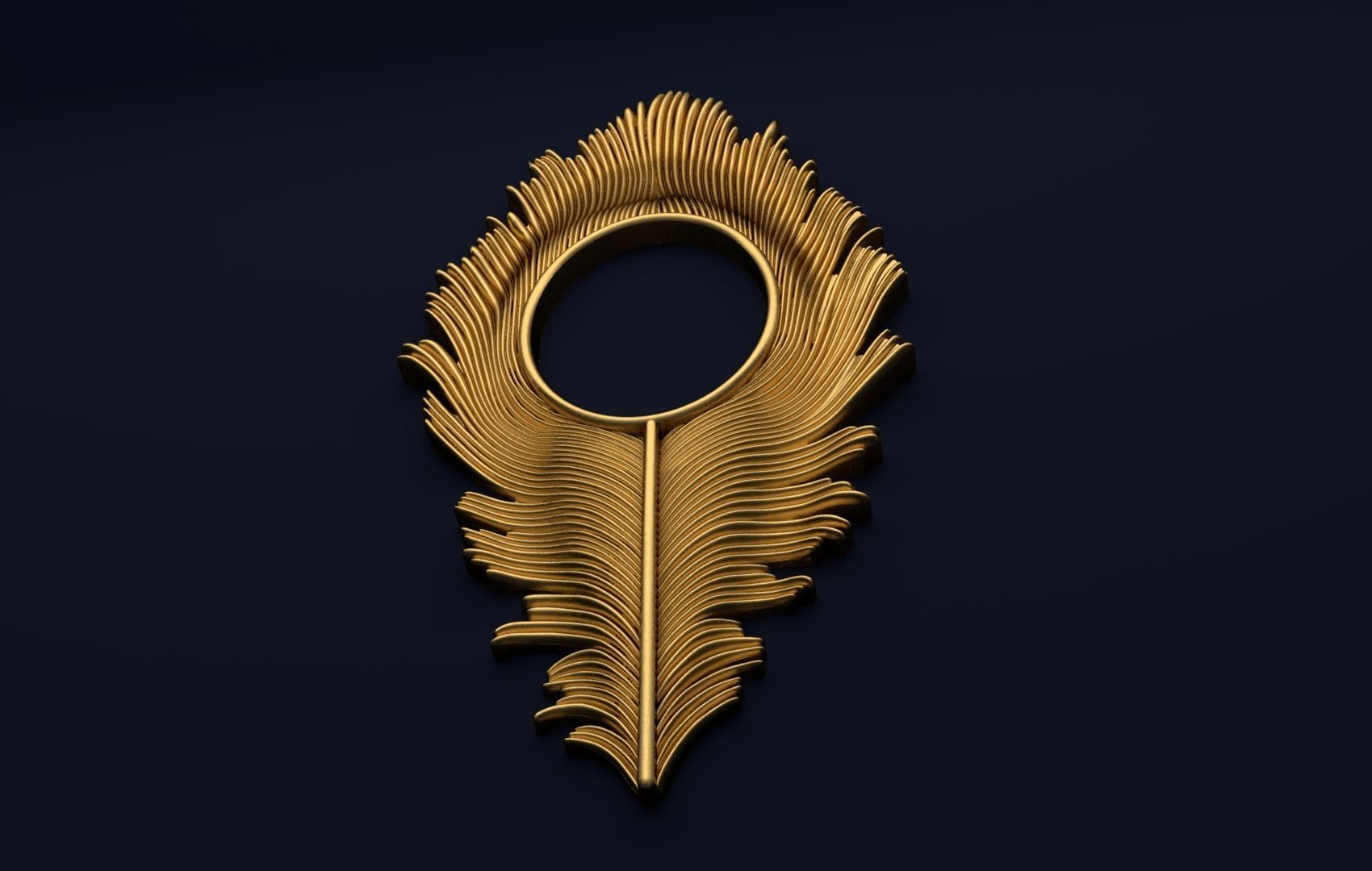 Classic decor ornament v-3D model21 3D print model_3