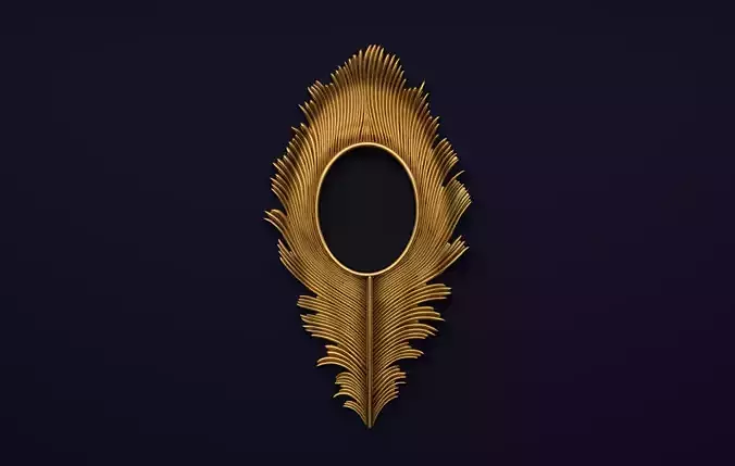Classic decor ornament v-3D model21 3D print model