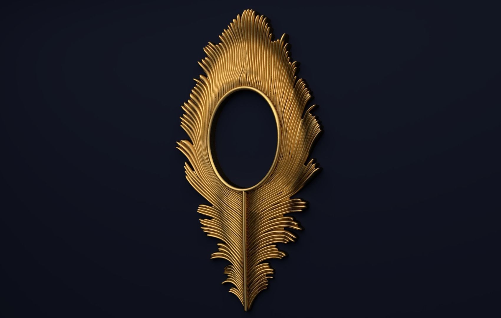 Classic decor ornament v-3D model21 3D print model_2