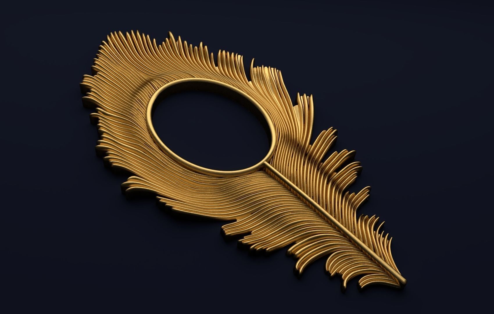 Classic decor ornament v-3D model21 3D print model_1