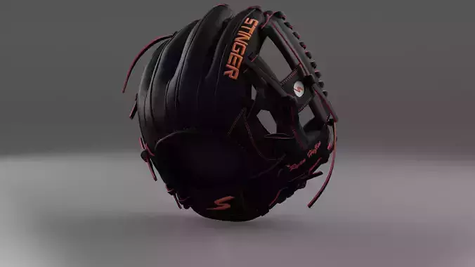 Baseball Glove Black