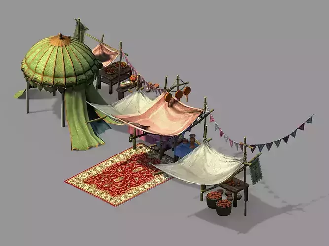 Song dynasty-Orchid Winery-Tent 01