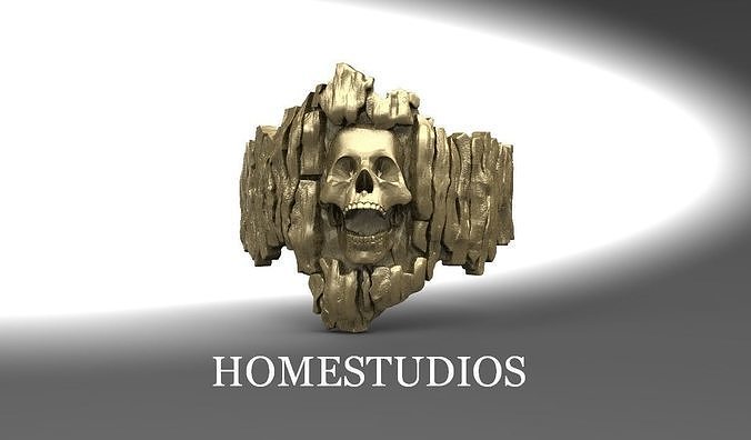 RING SCULL 6 3D print model