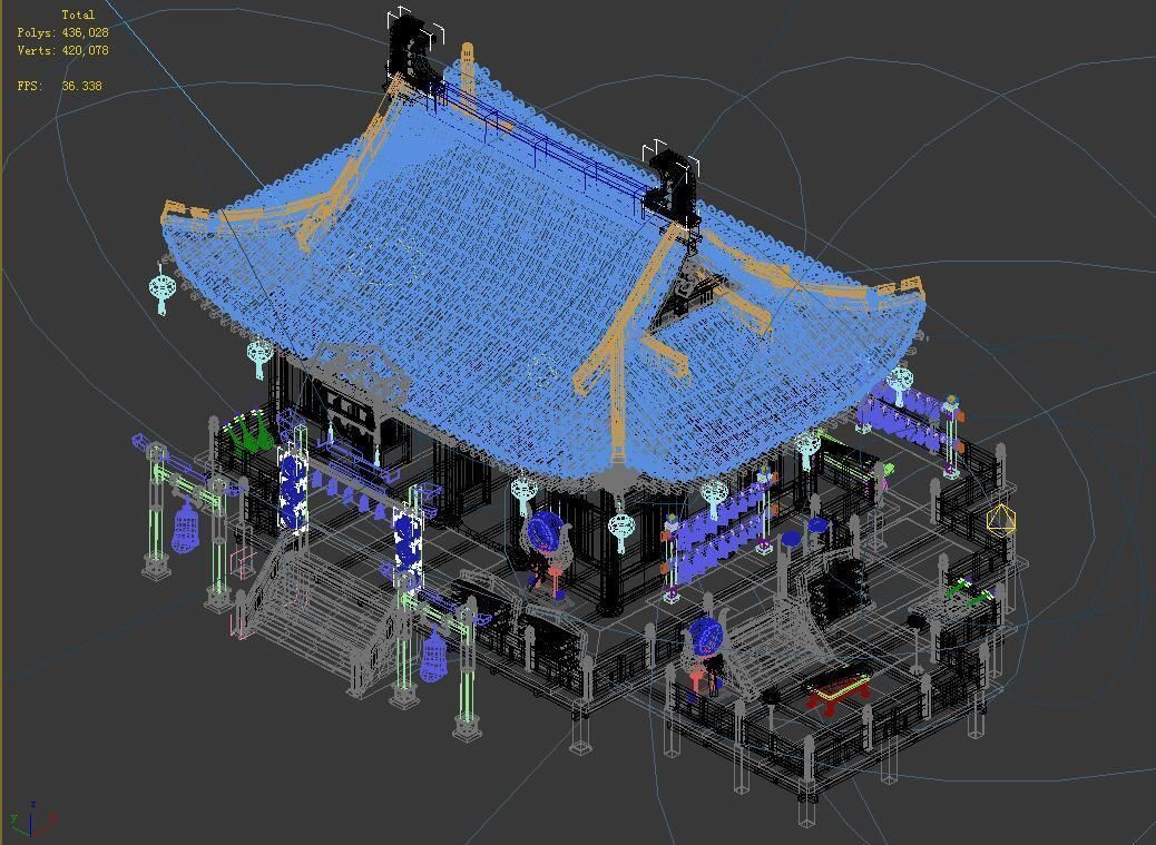 Song dynasty-Gradually Lixuan 001 3D model_5