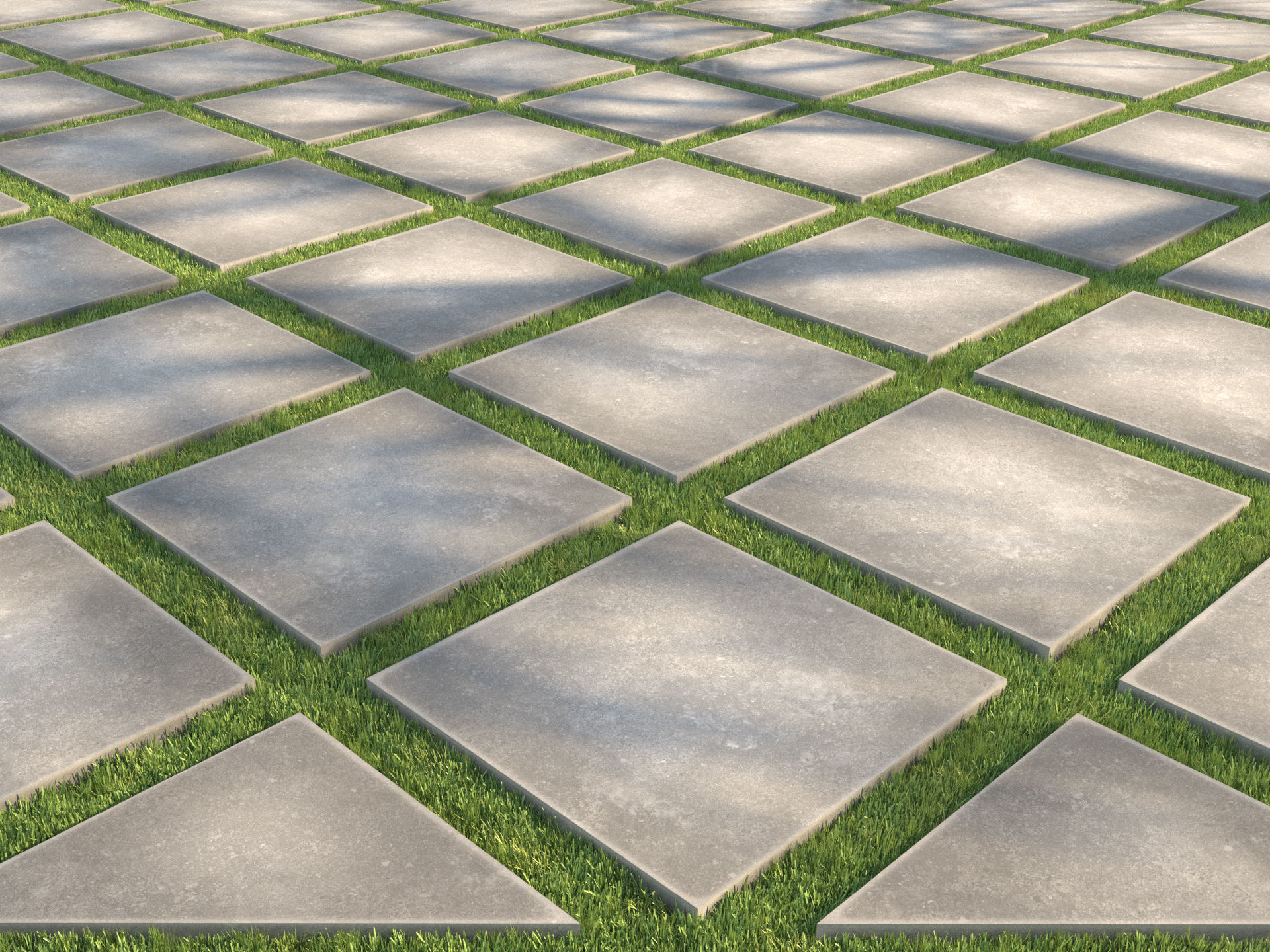 Garden Elements set 3D model_23