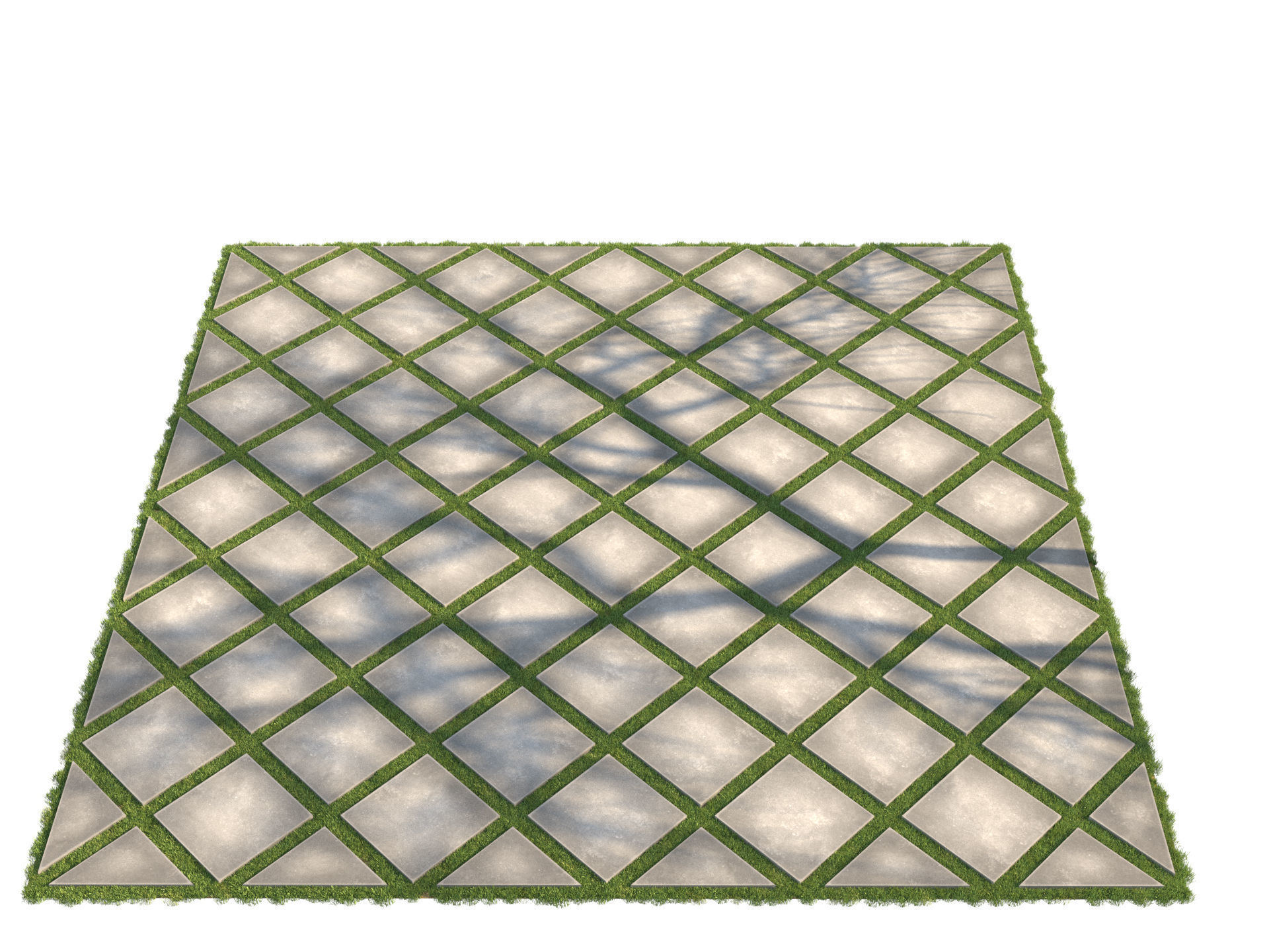 Garden Elements set 3D model_17