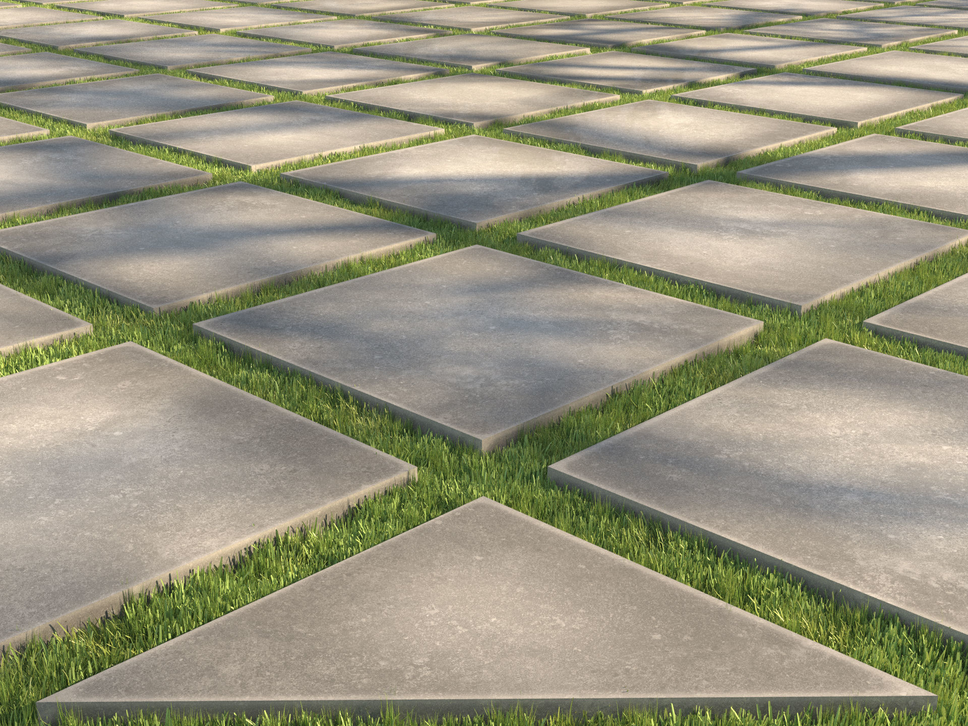 Garden Elements set 3D model_20