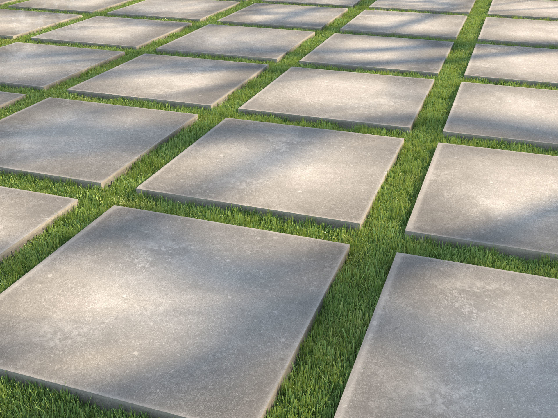 Garden Elements set 3D model_19