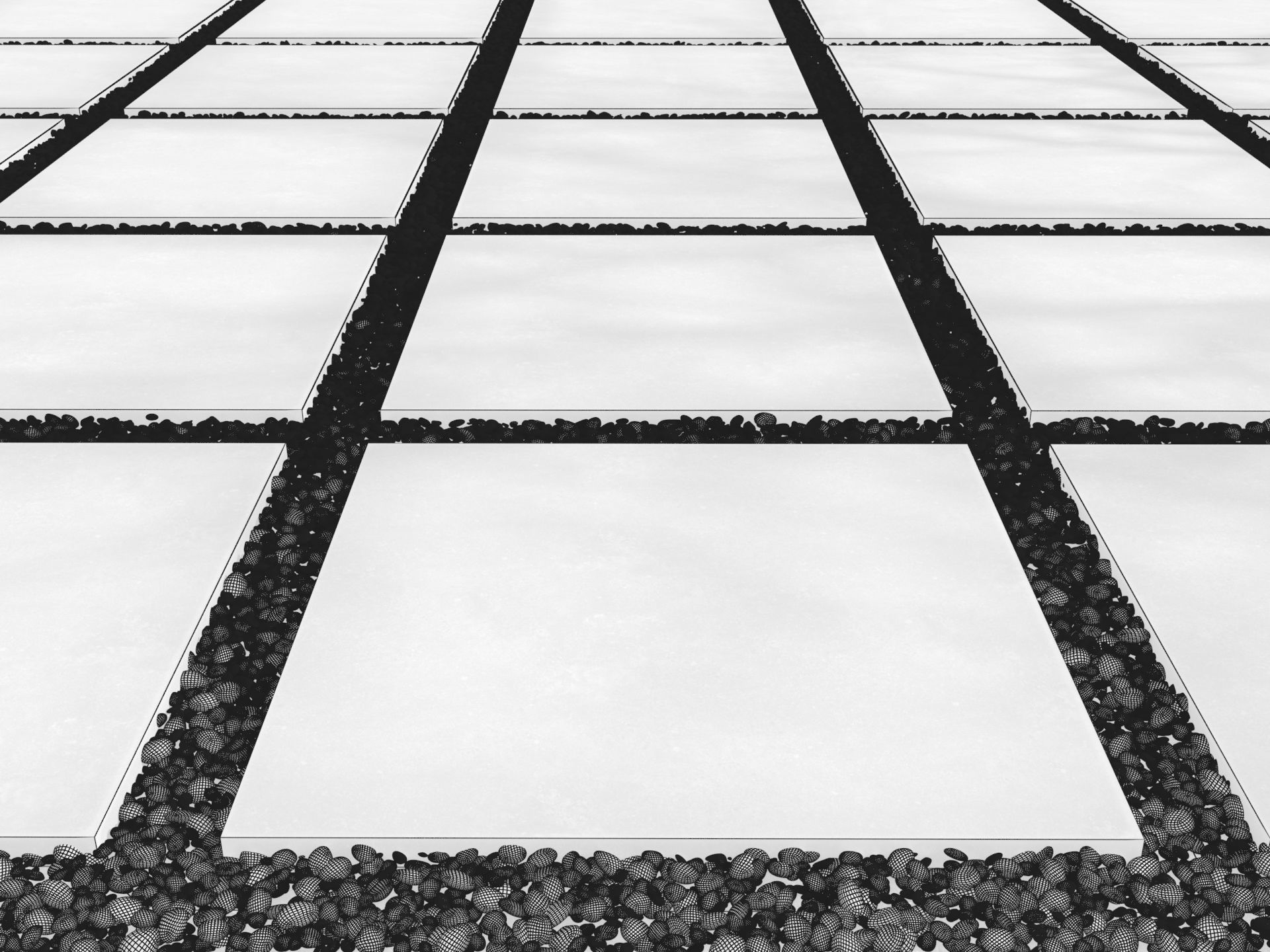 Garden Elements set 3D model_15