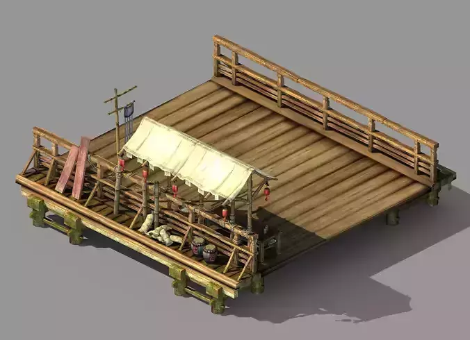 Song dynasty-Wooden Bridge 02