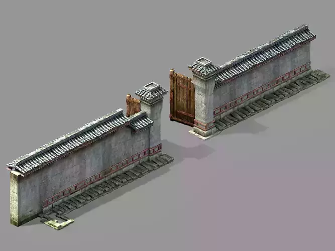 Song dynasty-West City Gate Wall 01