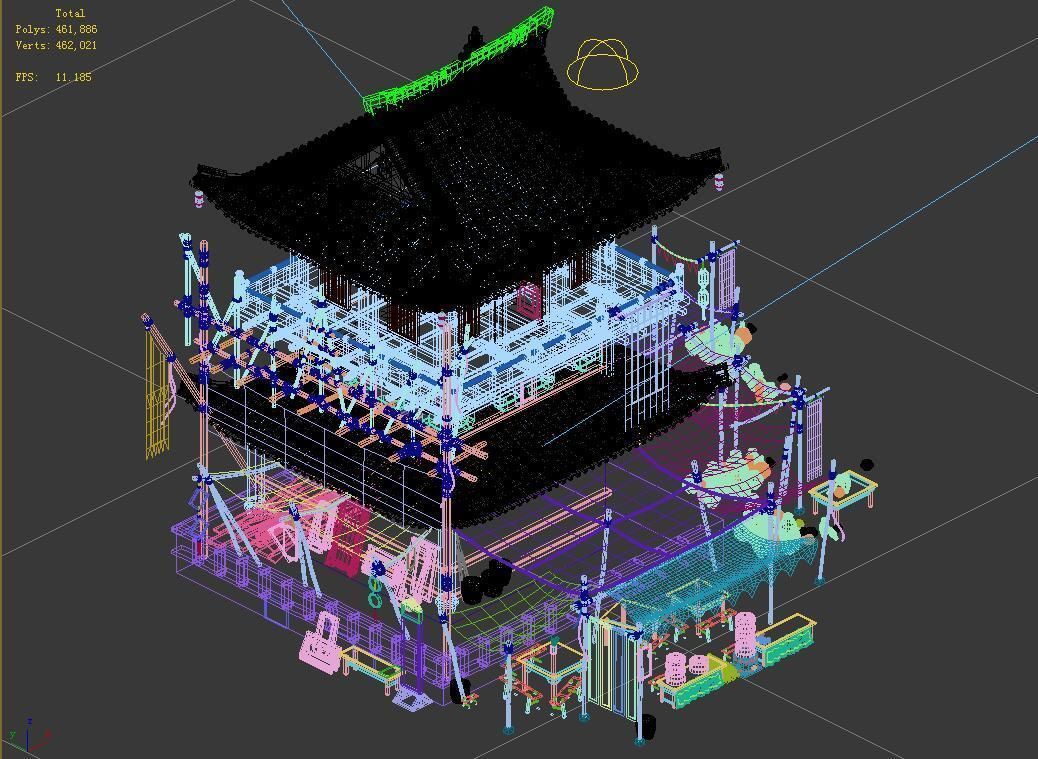 Song dynasty-West City Signature Store 3D model_3