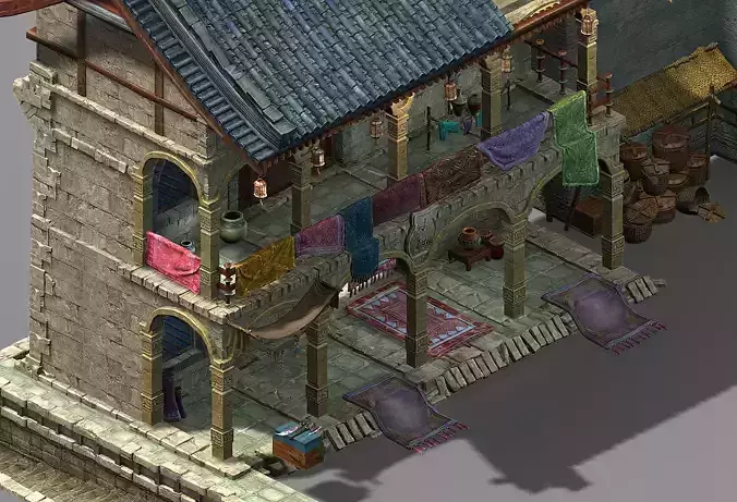 Song dynasty-Changan Coach Station-Persia