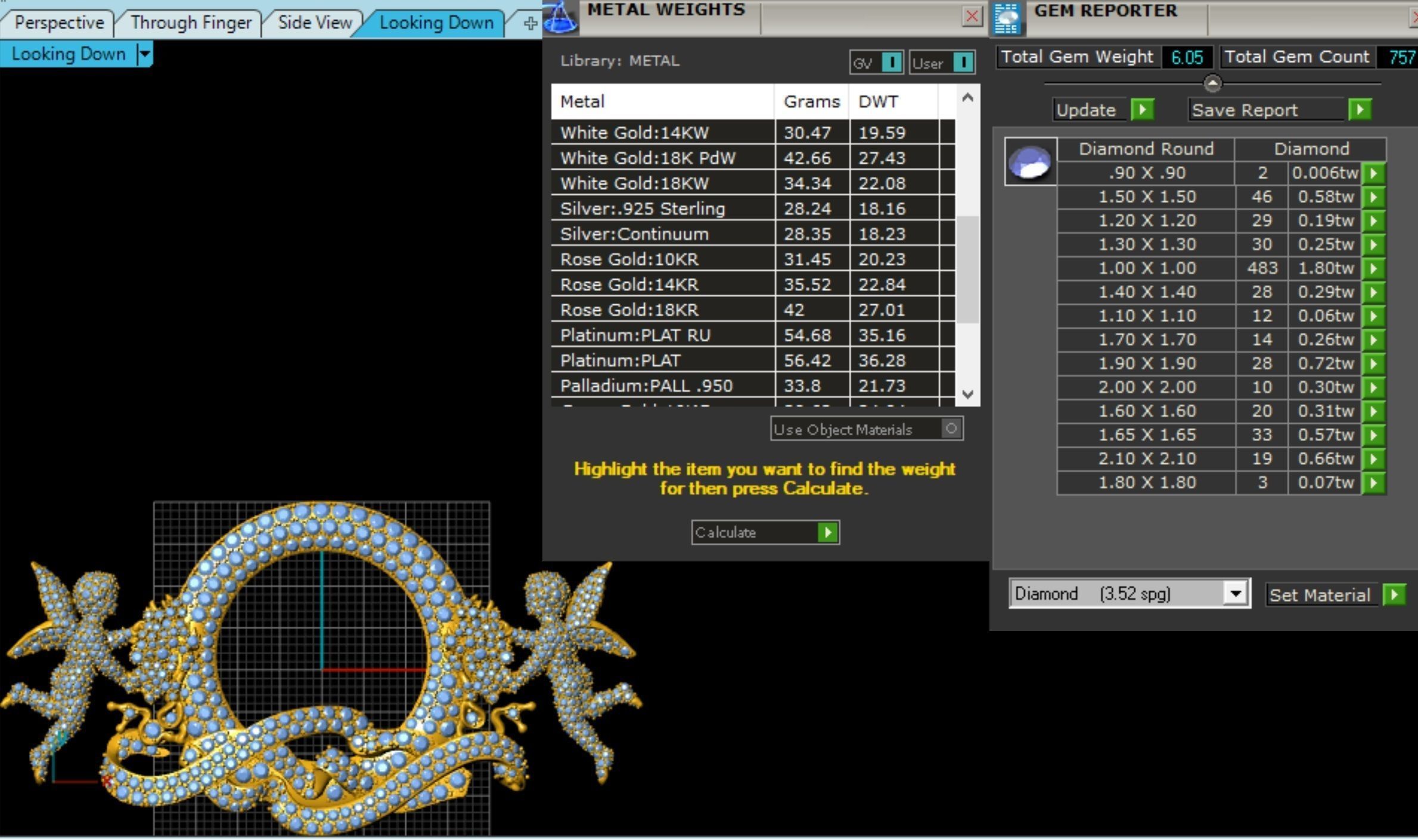 Pendant with Angels 3D print model_13