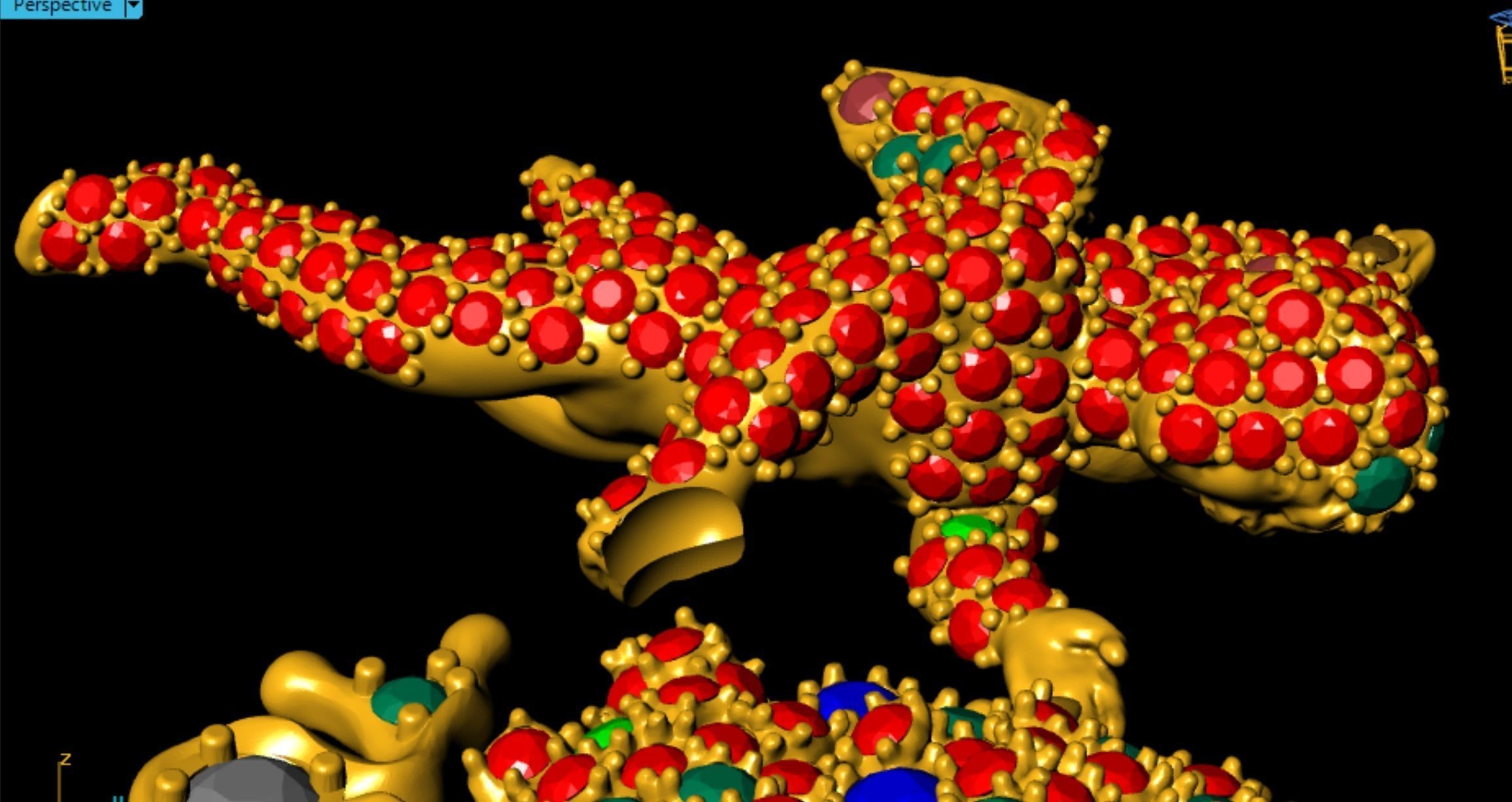 Pendant with Angels 3D print model_8