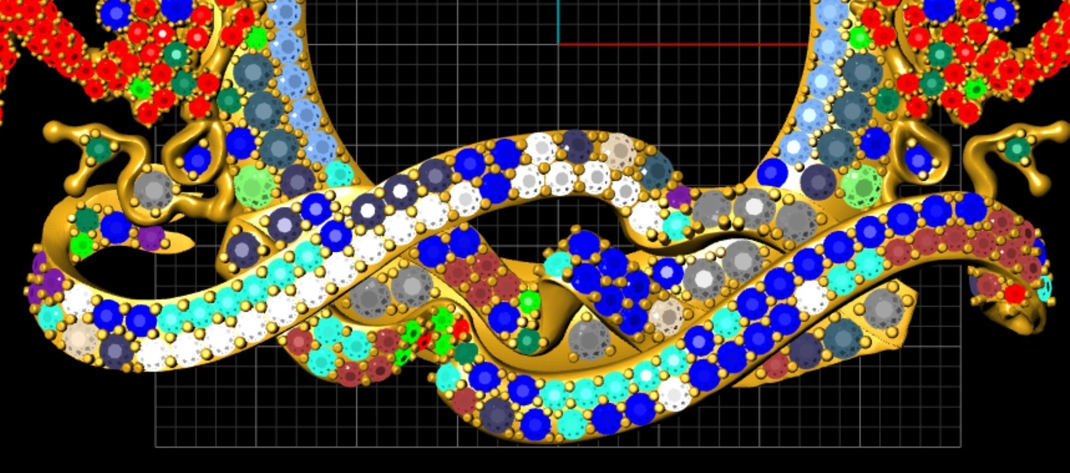 Pendant with Angels 3D print model_22