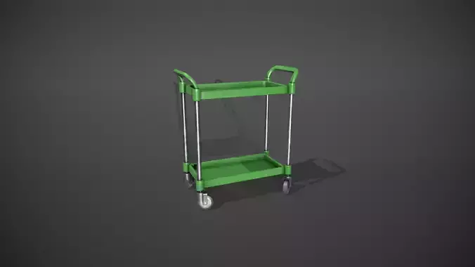 Green Service Cart