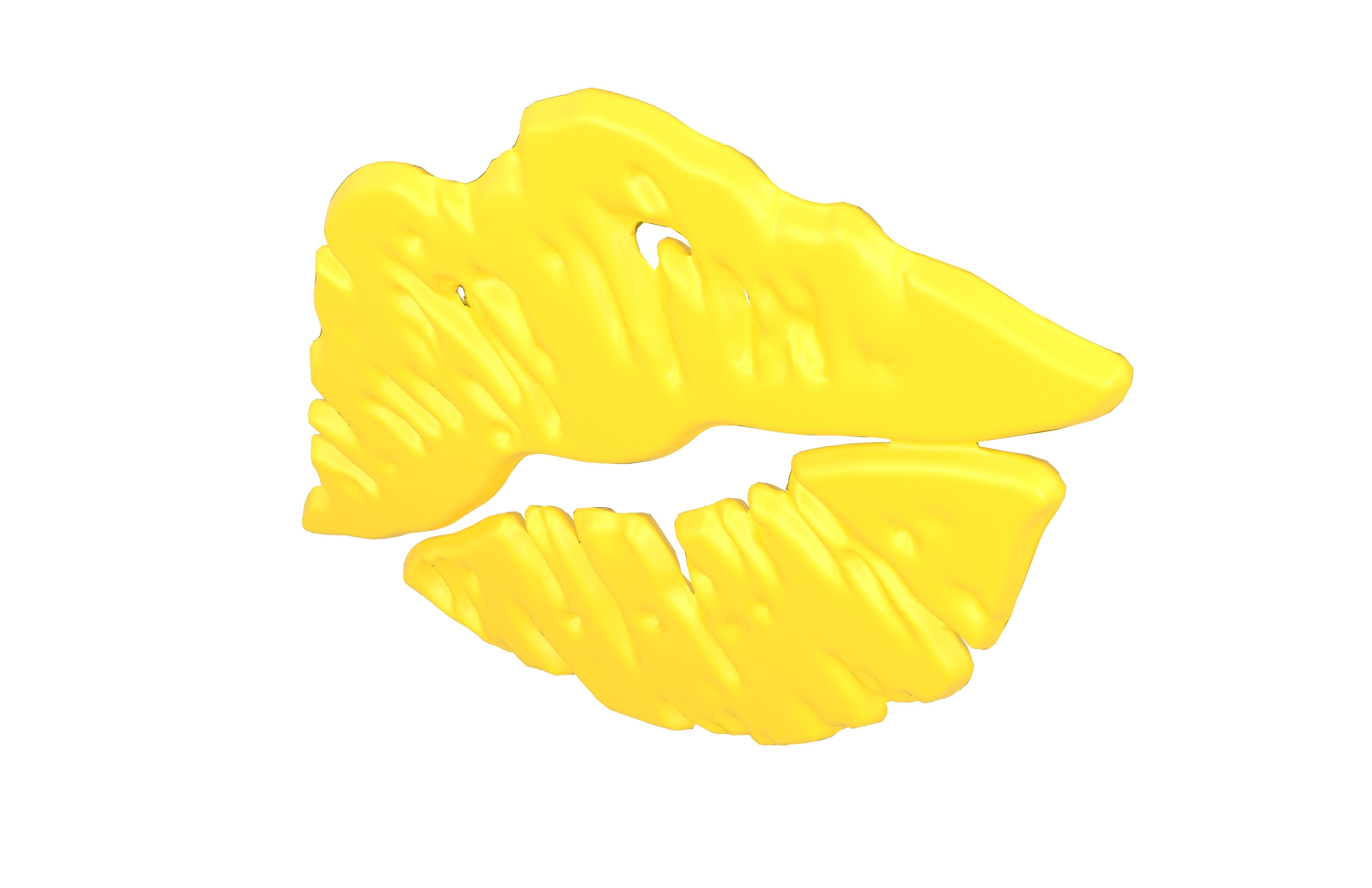 Kiss Mark v1 004 Low-poly 3D model_2