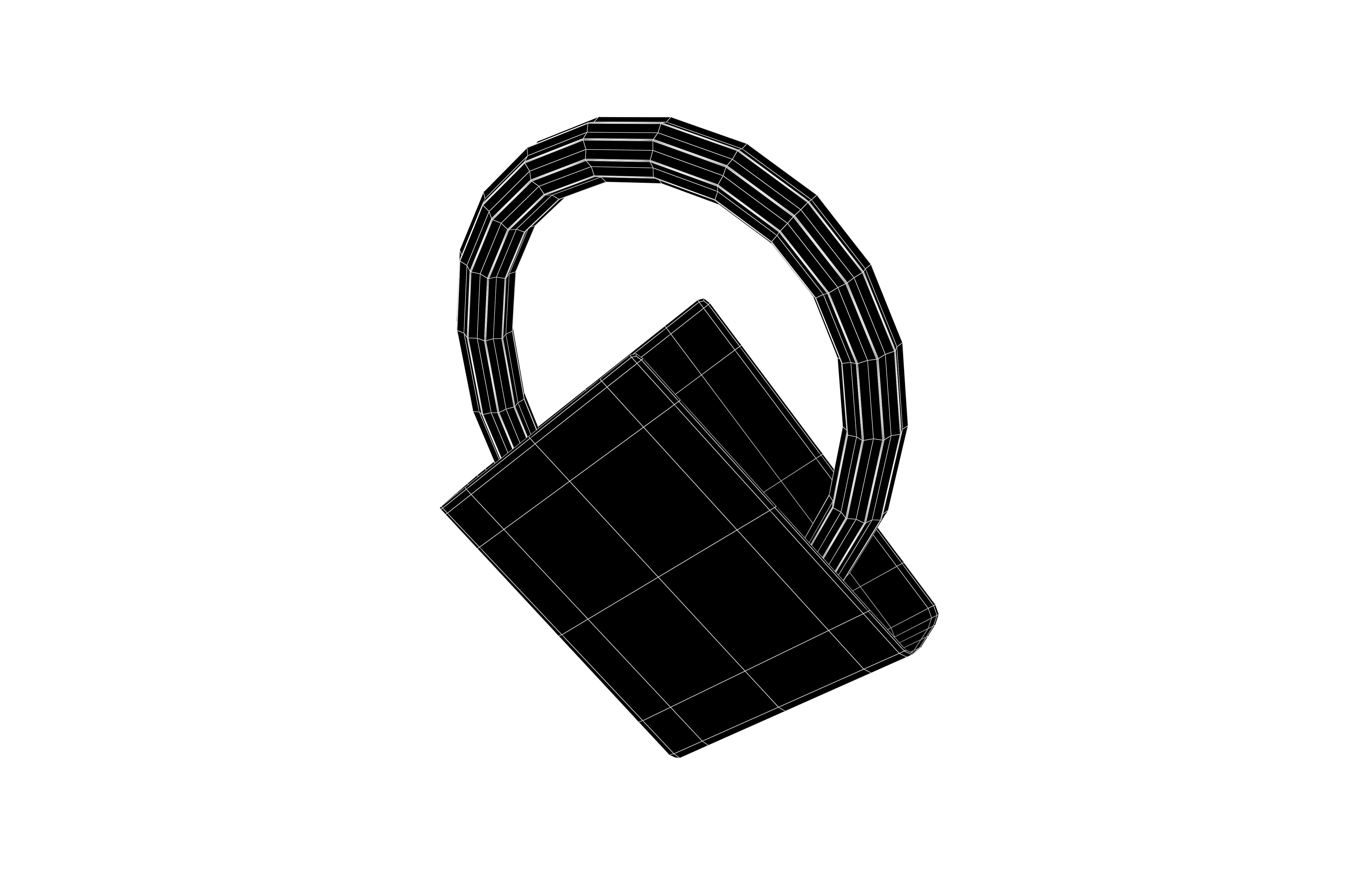 Churros v1 005 Low-poly 3D model_6