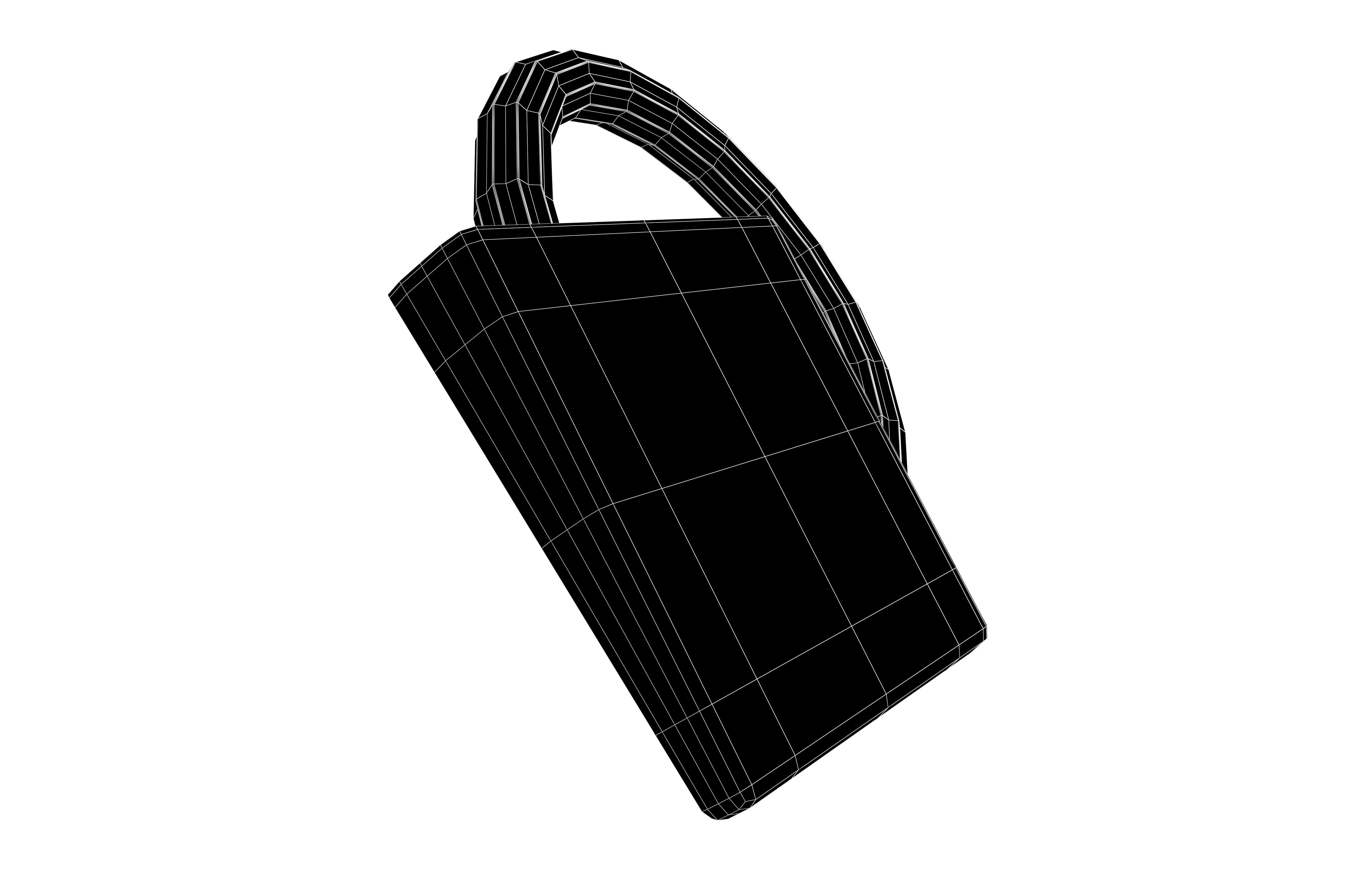 Churros v1 002 Low-poly 3D model_7