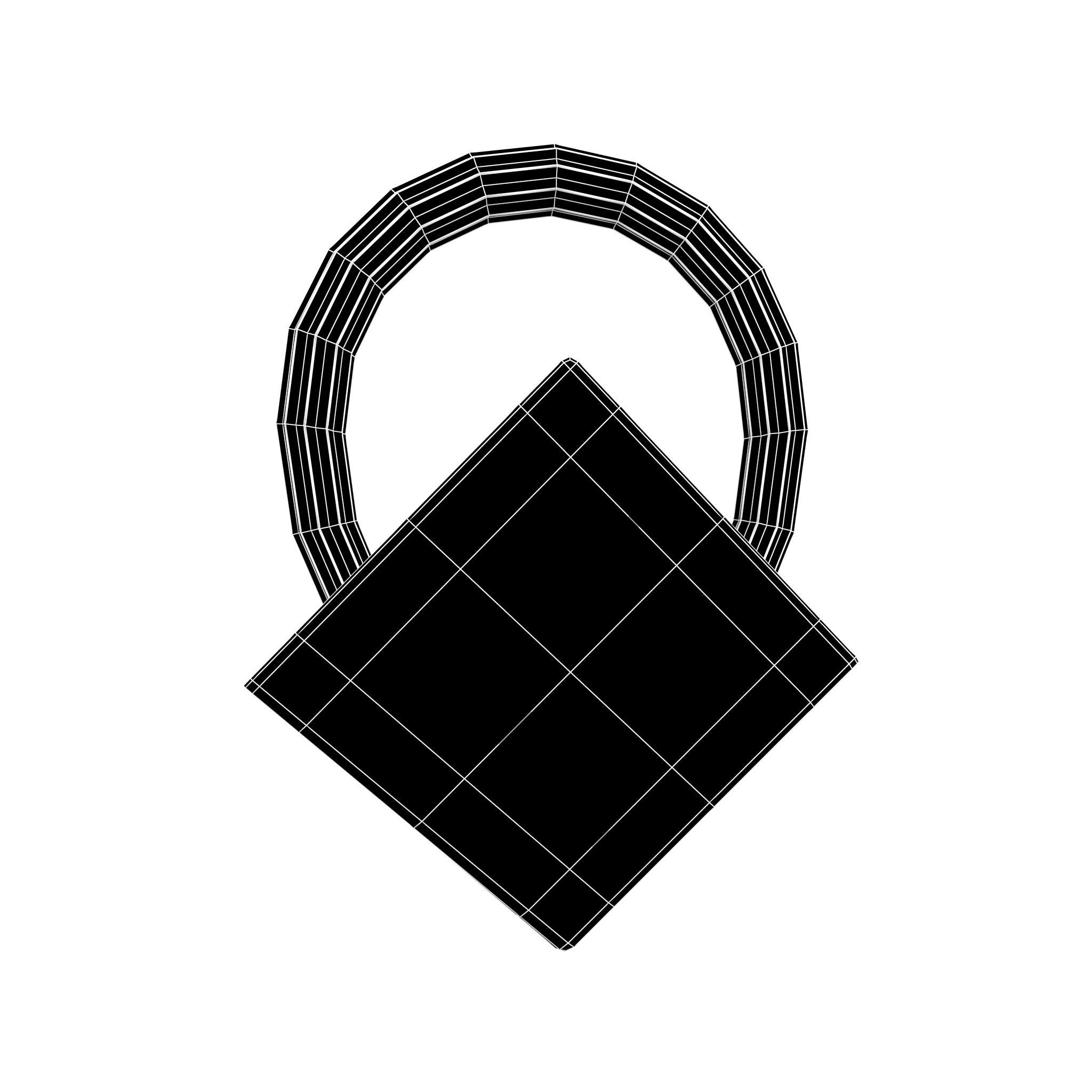 Churros v1 002 Low-poly 3D model_4