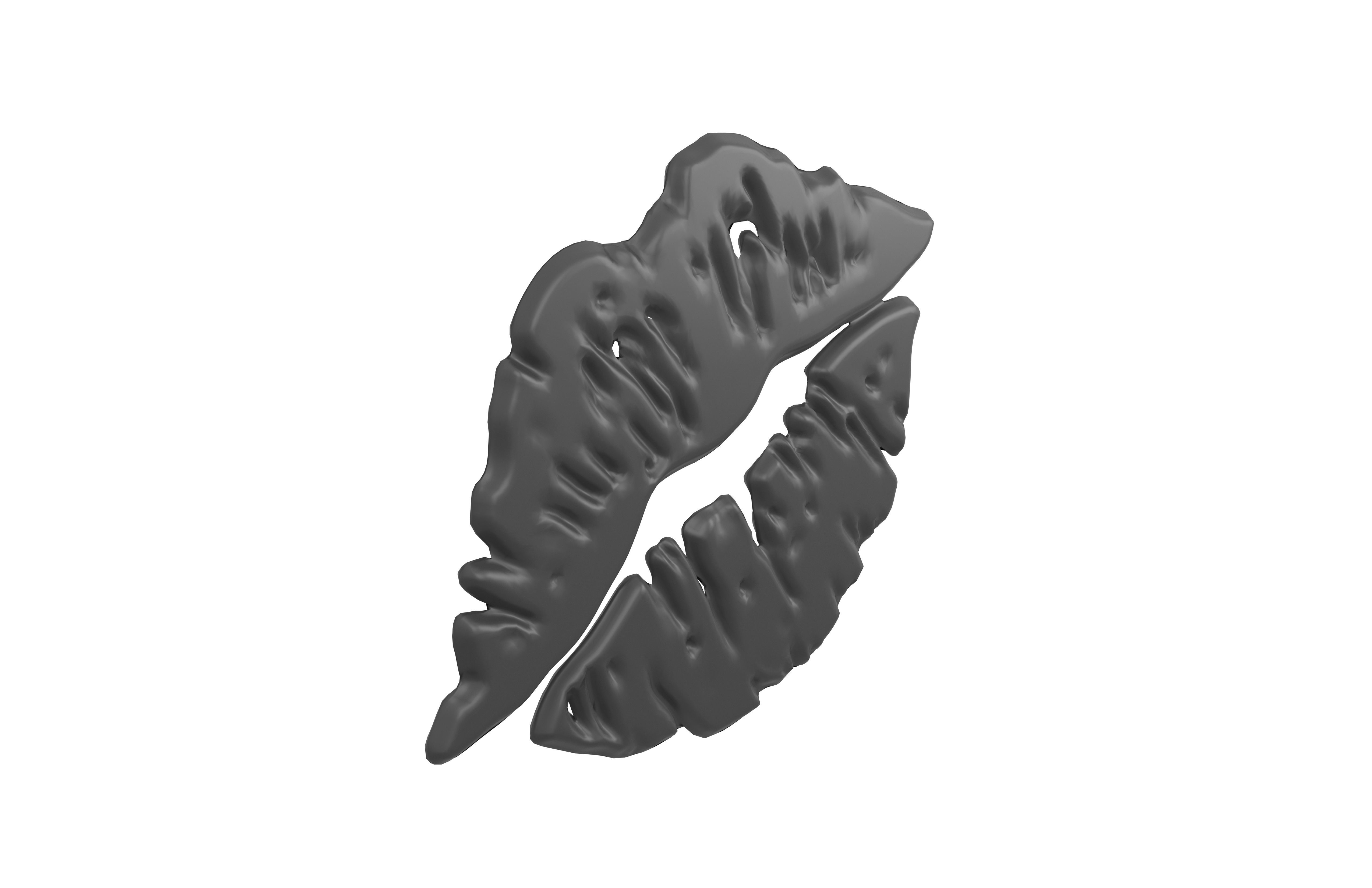 Kiss Mark v1 006 Low-poly 3D model_2