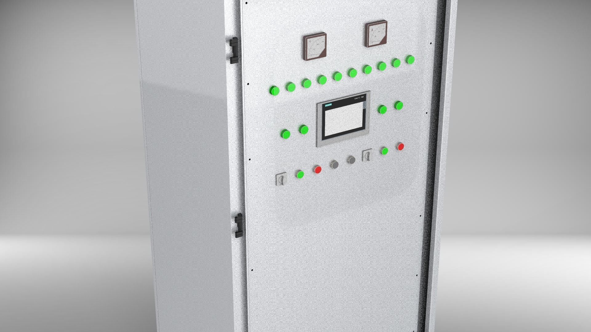 Pressure ventilation explosion-proof cabinet 3D model_4