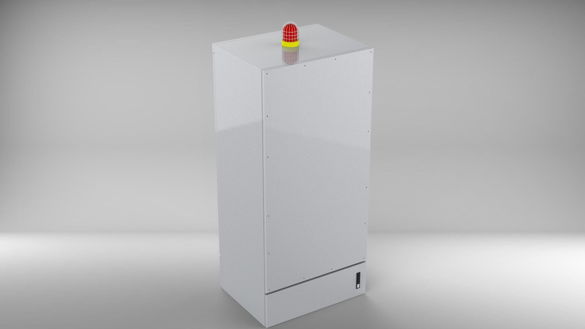 Pressure ventilation explosion-proof cabinet 3D model_2