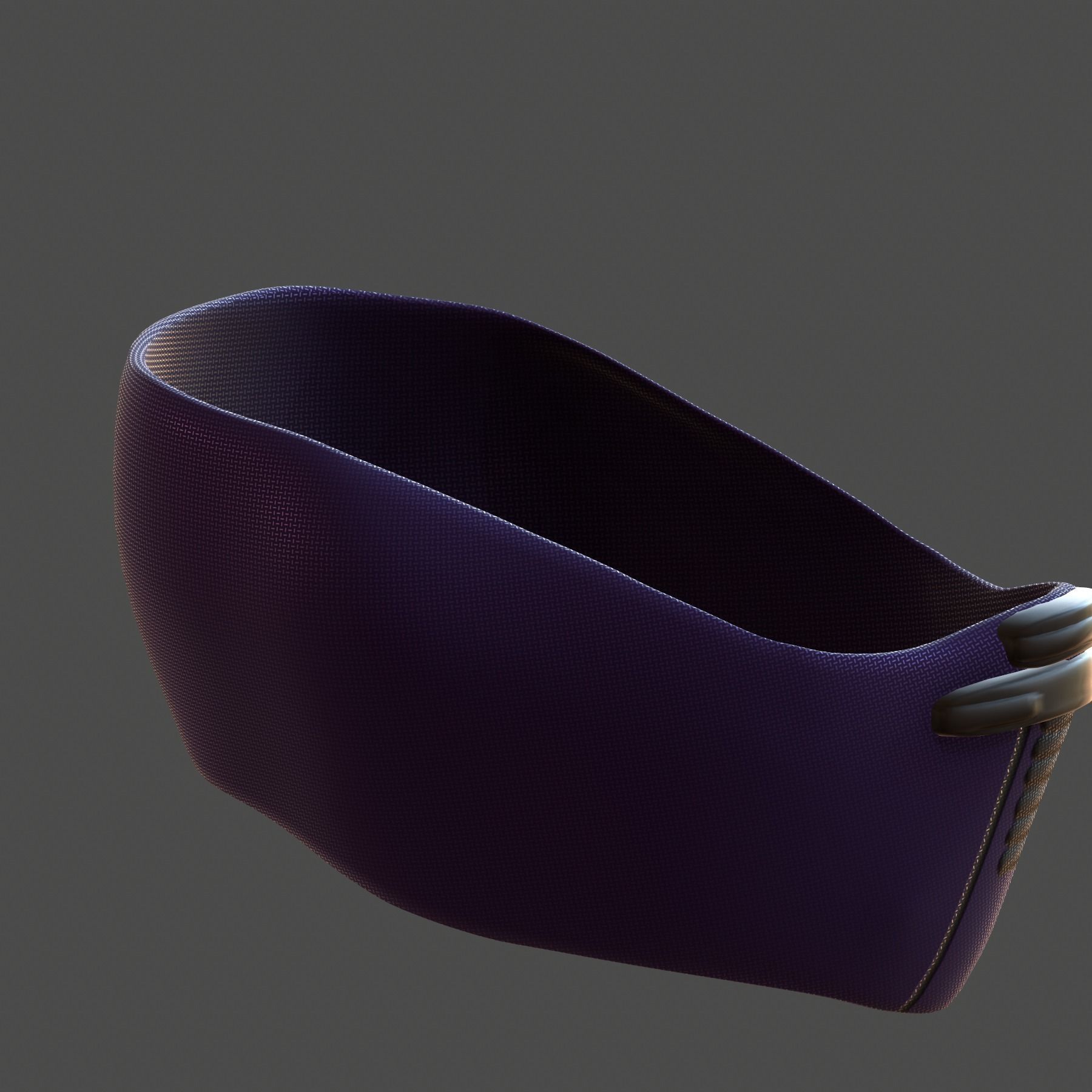 Gas mask helmet 3d model scifi Low-poly  Low-poly 3D model_4