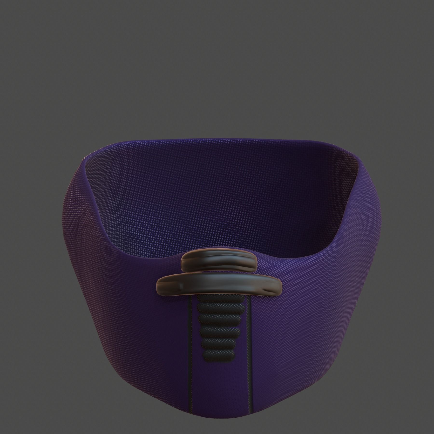 Gas mask helmet 3d model scifi Low-poly  Low-poly 3D model_7