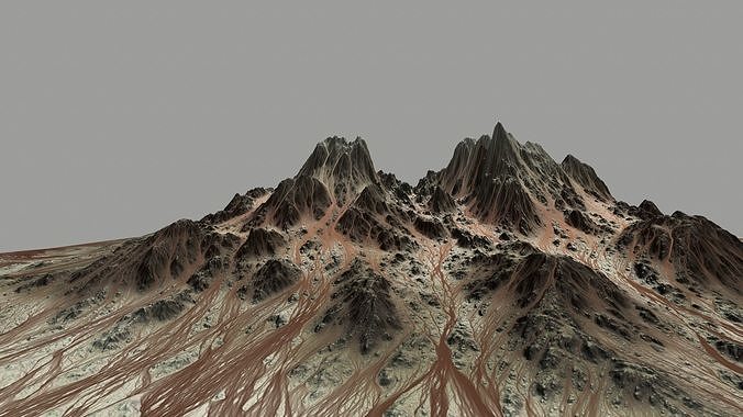 mountain 3D model