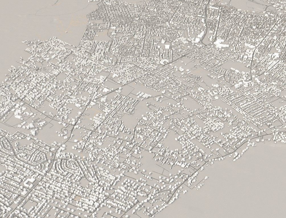 Nassau Bahamas island 3D model_3