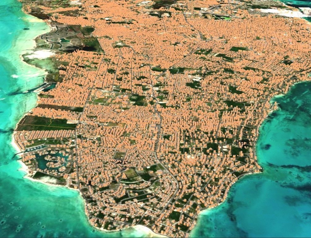 Nassau Bahamas island 3D model_11