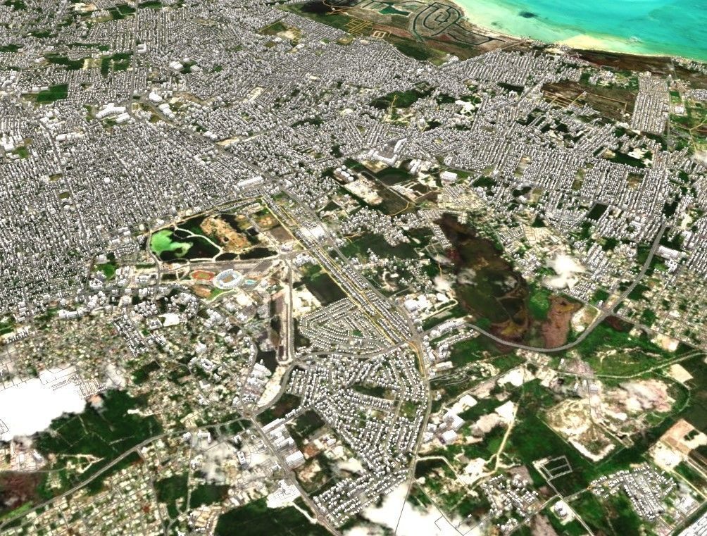 Nassau Bahamas island 3D model_8