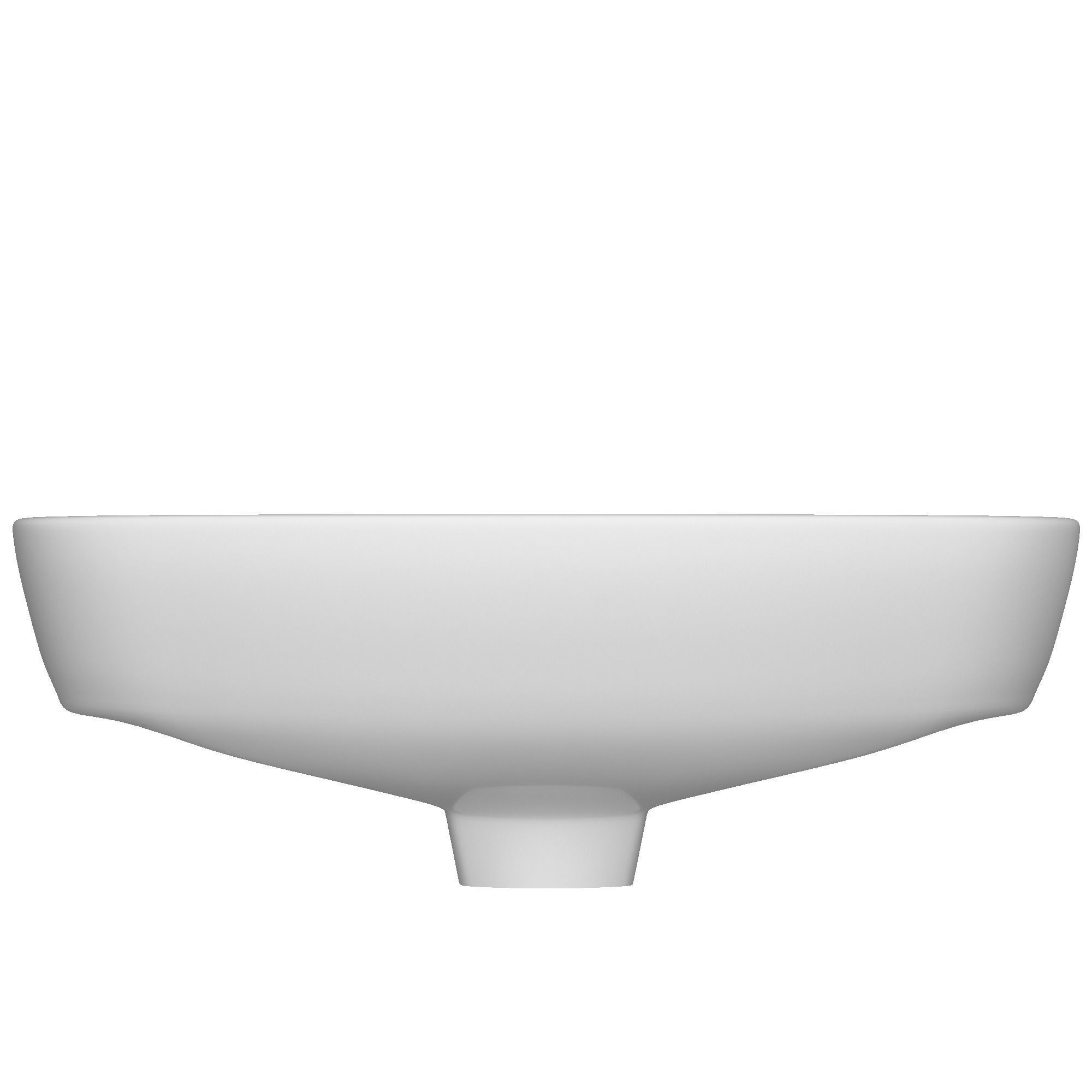 Wall Hung semi circle Wash Basin 3D model Modeled in 3ds max 3D model_5