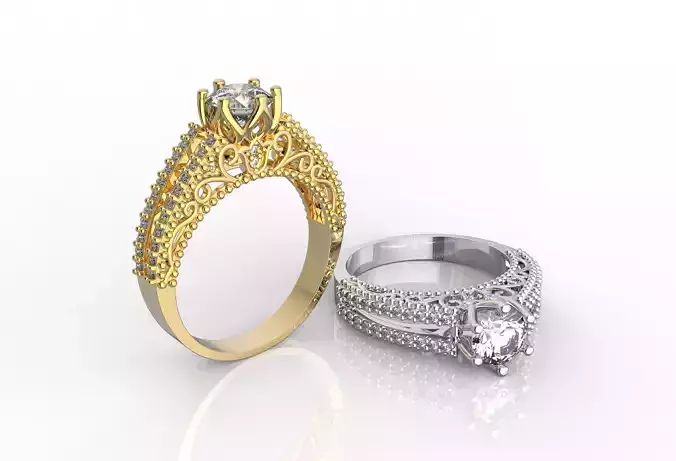 M1199005 engagement ring