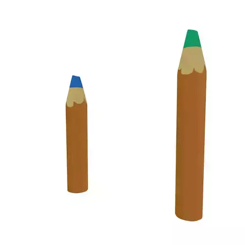 Cartoon pencils