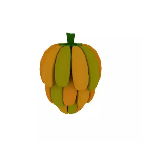 bunch of bananas 3D model