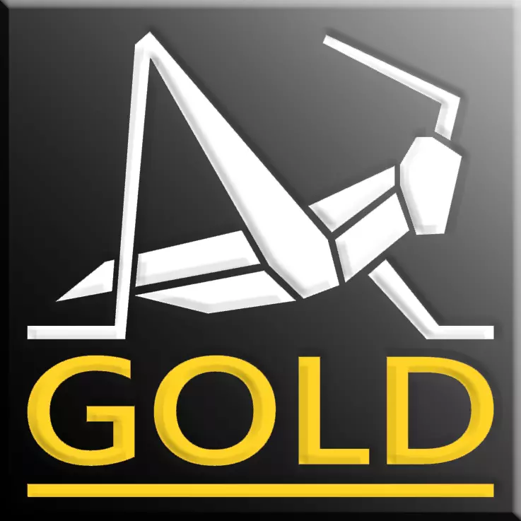 Grasshopper Gold 3D print model_0