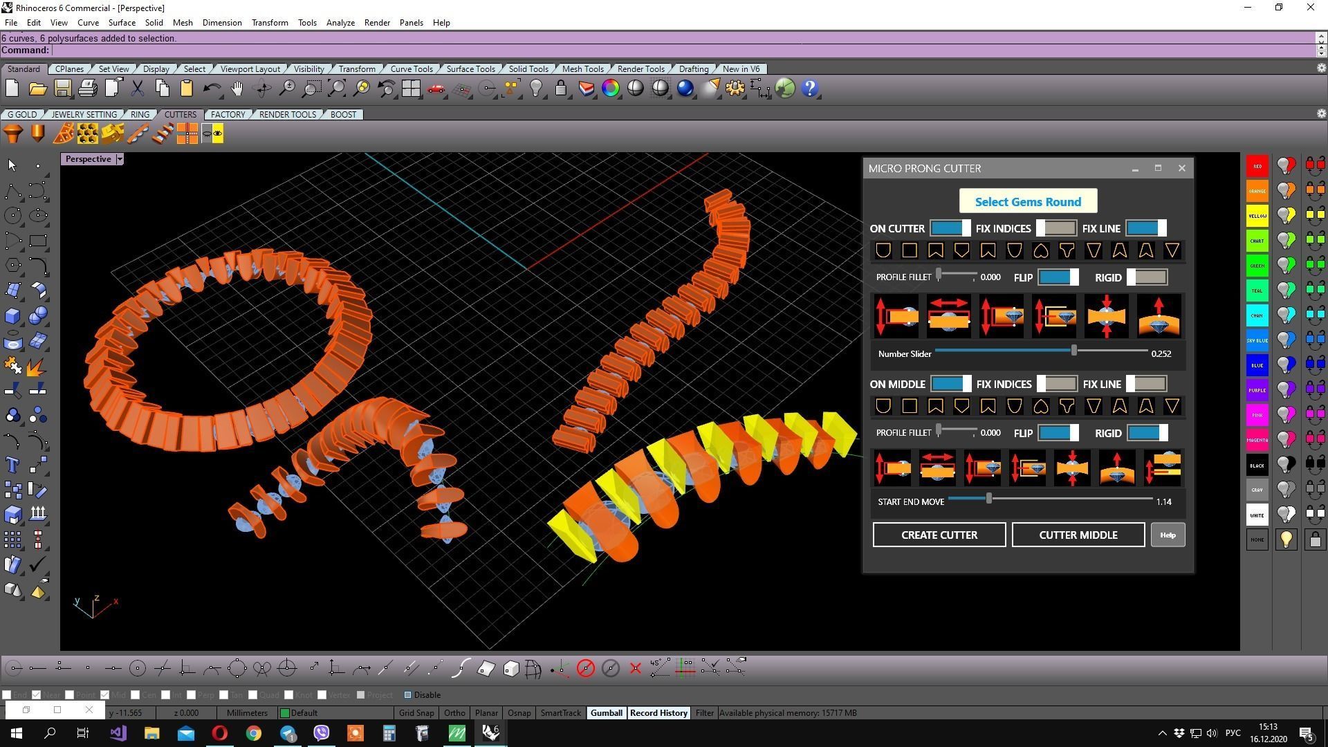 Grasshopper Gold 3D print model_2