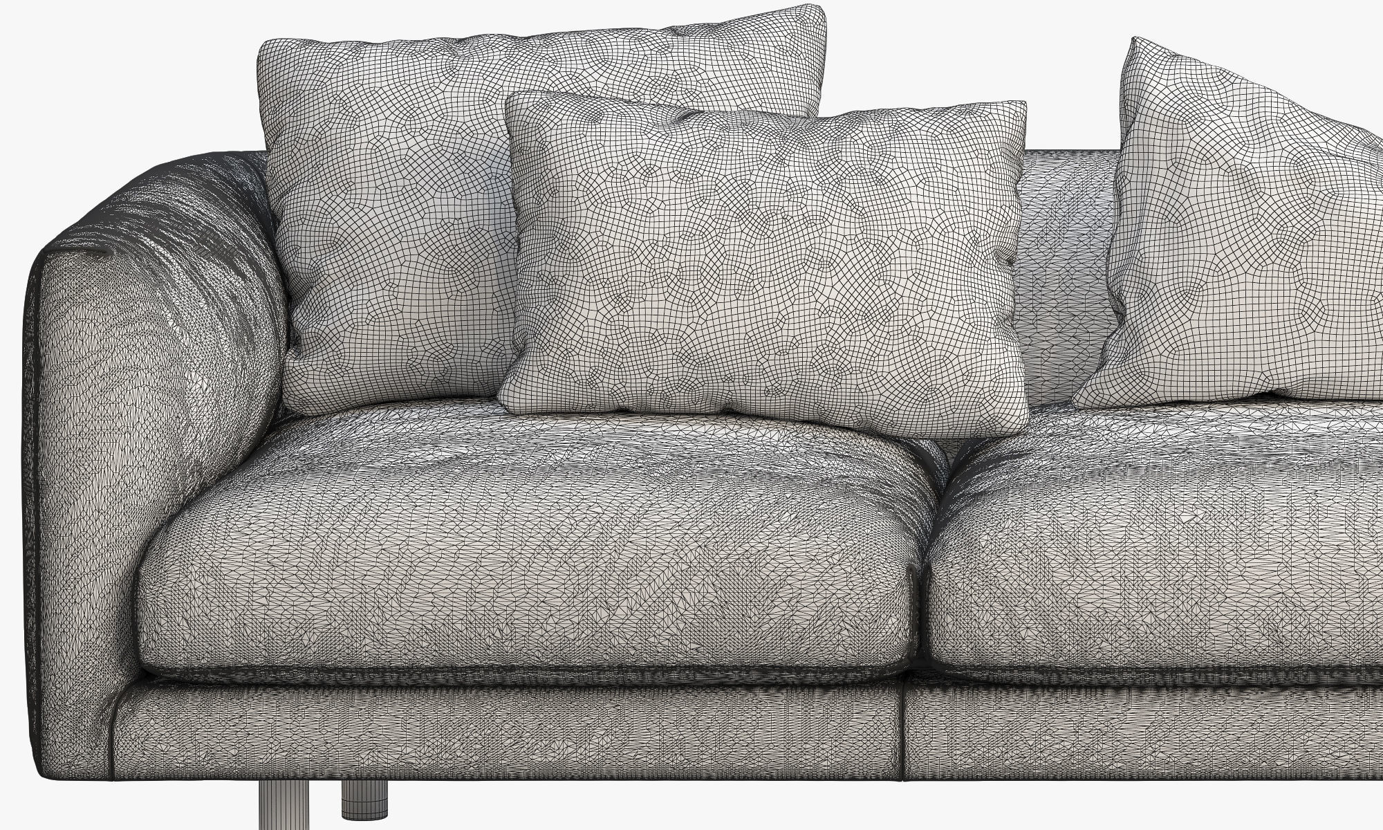 EQ3 Replay leather sofa 3D model_12