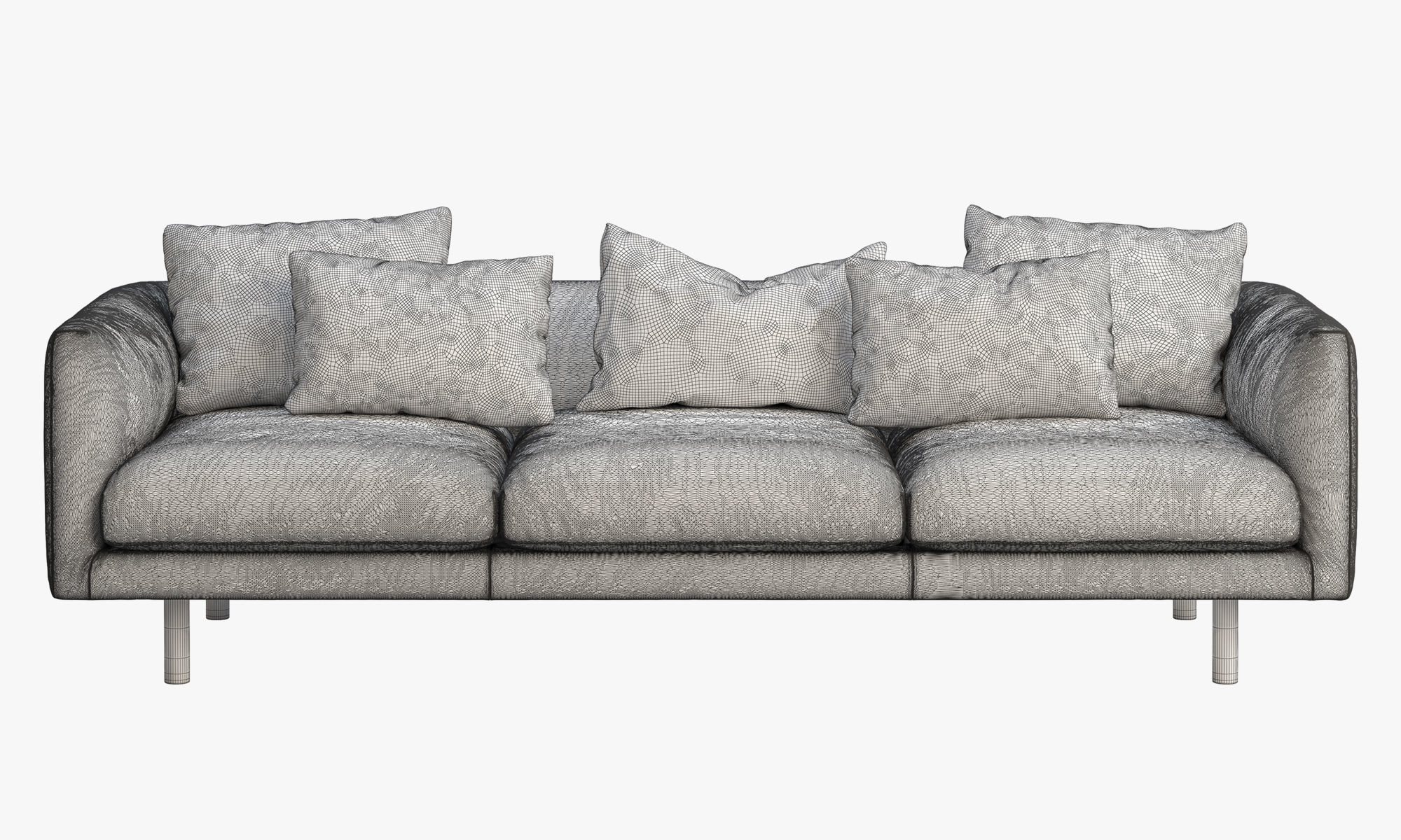 EQ3 Replay leather sofa 3D model_11