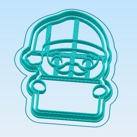 Christmas Cookie Cutter Set 3D print model_2