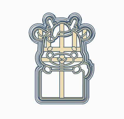 Christmas Cookie Cutter Set 3D print model_4