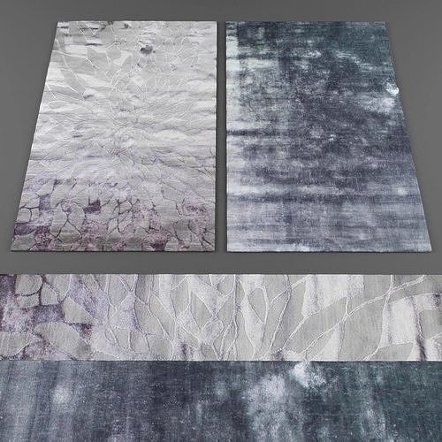 Rugs collection 237 Low-poly 3D model