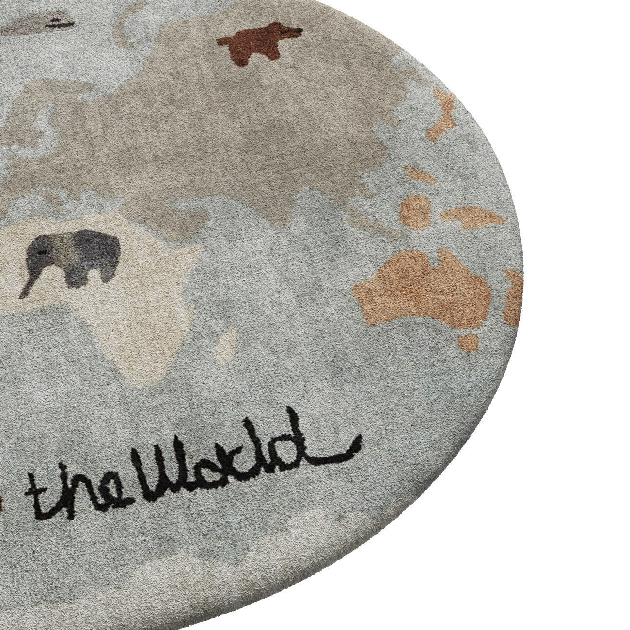 Tufted The World Rug by Oyoy 3D model_3