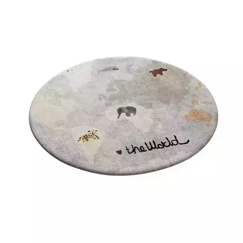 Tufted The World Rug by Oyoy